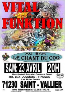 Au bar « Le chant du coq » à Saint-Vallier (Sortir)