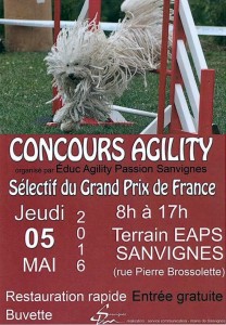 RAPPEL : «Educ Agility Passion Sanvignes»