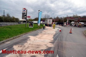 Incident sur la RCEA : 350 litres de carburant…