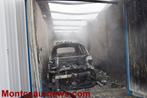 Incendie de garages rue de Lille au Bois du Verne