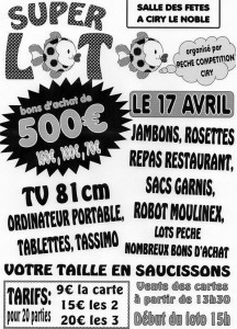 Pêche de compétition de Ciry-le-Noble (Sorir)