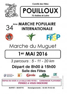Comité des fêtes de Pouilloux (Randonnée)