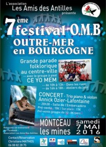 7ème festival « Outre-mer en Bourgogne » (Montceau-les-Mines)