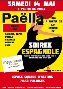 Le samedi 14 mai 2016 à Palinges (Sortir)