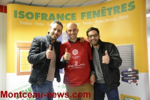 Après le match FCMB – Sochaux (Montceau-les-Mines)