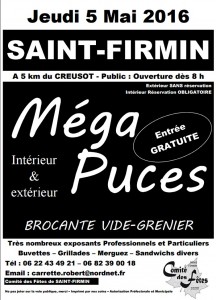 Méga puces à Saint-Firmin (Sortir)