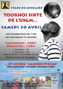 Tournoi Sixte de L’USGM (Génelard)