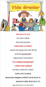 Association des parents d&rsquo;élèves du collège Roger Vailland  de Sanvignes