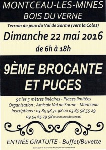 Dimanche 22 mai 2016 au Bois du Verne Montceau-les-Mines (Sortir)