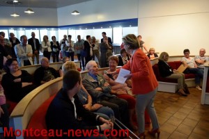 Accueil des nouveaux Montcelliens à l’embarcadère