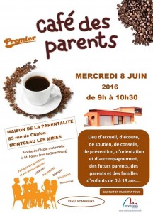 Premier « Café des parents » à Montceau