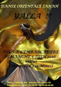« Association de danse orientale Janah »
