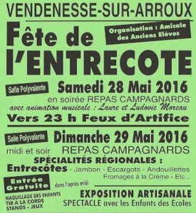 Fête de l’Entrecôte (Vendnesse-sur-Arroux)