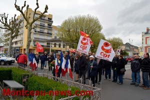 1er mai de la CGT à Montceau…