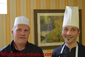 Poulet façon Gaston Gerard à la résidence des jardins Médicis