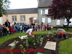 Elèves de l&rsquo;école maternelle (Perrecy-les-Forges)