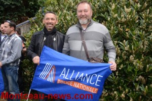 REACTUALISE à 15 h 30 : Manifestation de policiers du Creusot et Montceau…
