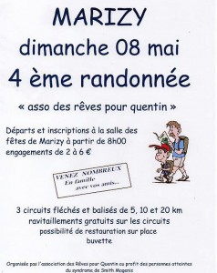 « Asso des rêves pour Quentin » (Randonnée)