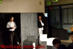 Lycée Monod, deux classes au théâtre.