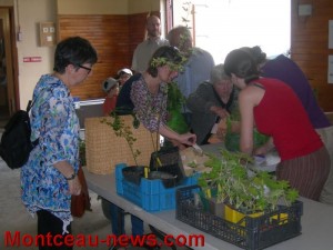 4e troc plants à Saint-Vallier