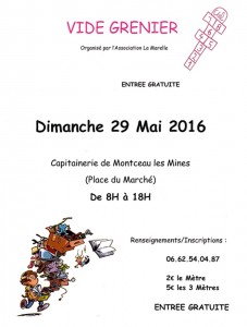 Annulation d’un vide-grenier (Montceau-les-Mines)