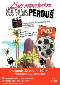 « Les aventuriers des films perdus » (Montceau-les-Mines)