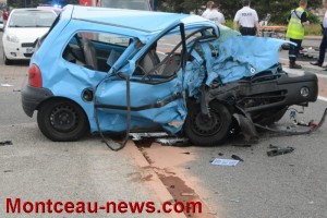 Faits divers : grave accident de la circulation avenue Leclerc à Montceau…