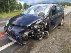 MONTCHANIN : 1 motard tué dans une collision