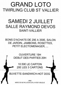 Twirling club de Saint-Vallier (Sortir)