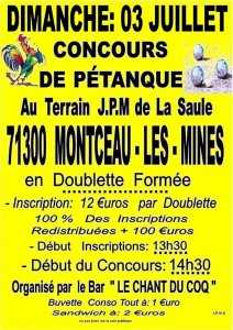 Bar « Le chant du coq » de Saint-Vallier (Sortir)