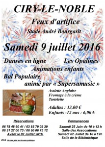 Comité des fêtes de Ciry-le-Noble