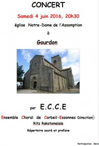 Concert de L&rsquo;Ensemble Choral de Corbeil-Essonnes