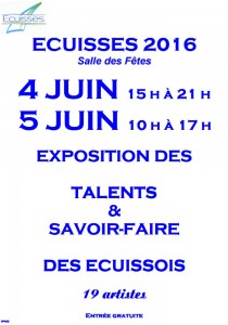 Exposition des Talents et Savoir faire des écuissois