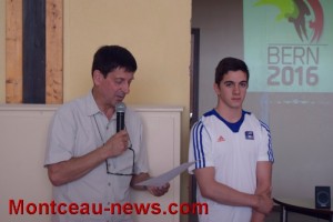 Le Pôle Espoir fête Kevin Carvalho