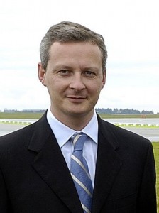 Bruno LE MAIRE en Saône-et-Loire le 30 juin 2016