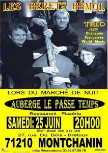 Auberge « Le passe temps » de Montchanin (Sortir)