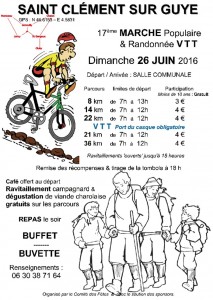 Comité des Fêtes de Saint Clément sur Guye