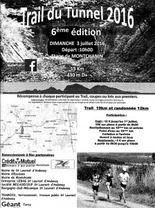 Trail et randonnée du Tunnel (Montchanin)