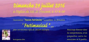 Association « Passion Patrimoine » de Mont-Saint-Vincent (Sortir)