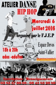 Stage Hip-Hop du FJEP (Saint-Vallier)