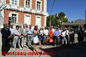 Hommage aux victimes de l’attentat de Nice… (Voir notre vidéo de la Marseillaise)