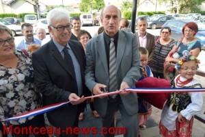 Inauguration de la salle Mandela à Saint Vallier