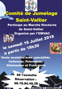 Comite de jumelage de Saint Vallier