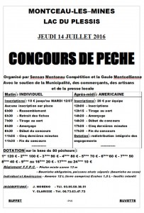 Gaule Montcellienne et Sensas Montceau Compétition (pêche)