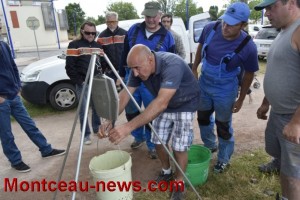 Journée de concours de pêche au Lac du Plessis