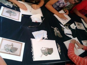 Atelier de vacances au Musée du Prieuré (Charolles)