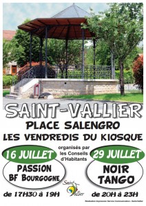 Les vendredis du kiosque (Saint-Vallier)