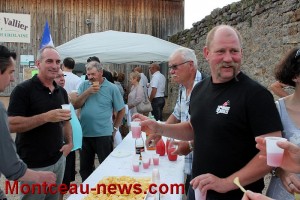 La ferme de Saint-Vallier en liesse