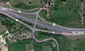 Travaux sur la RN 80, des 30 et 31 août 2016