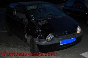 Accident avenue des Alouettes (Montceau-les-Mines)